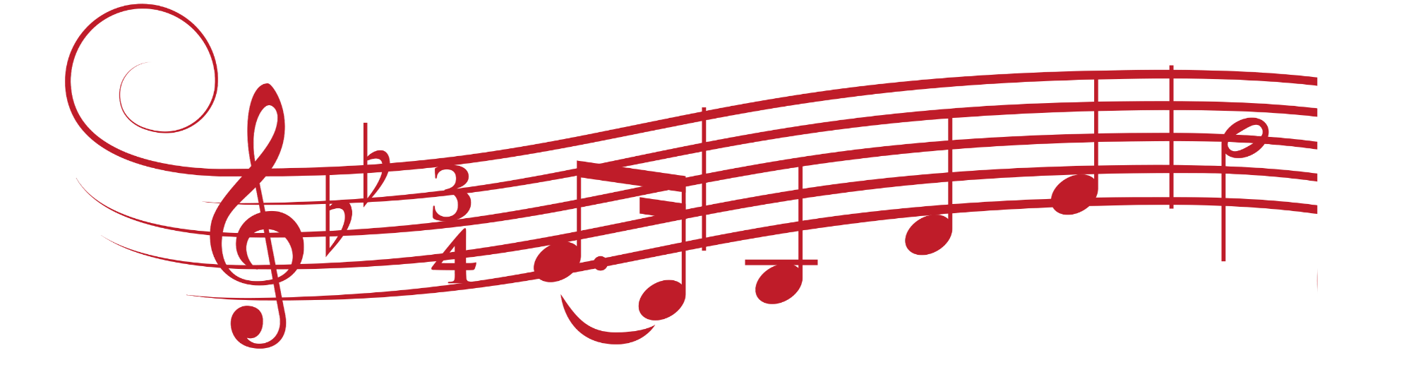 manhasset red musical graphic